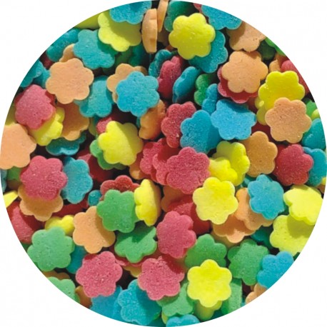 Konfetti kwiatki - mix kolorów 50g