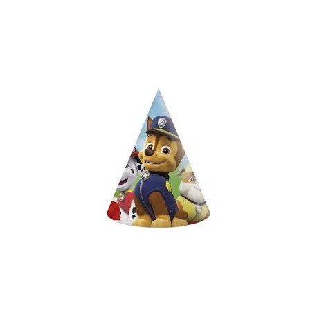 Czapeczki papierowe Paw Patrol