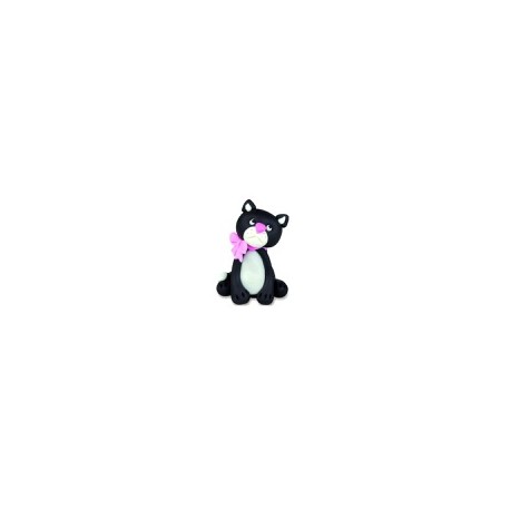 Figurka cukrowa Kotek czarny