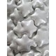 Gwiazdy czekoladowe  3cm - biała perła 200g