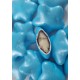 Gwiazdy czekoladowe  3cm - niebieska perła 200g