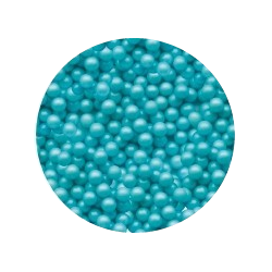 Maczek perłowy niebieski 2mm 50g