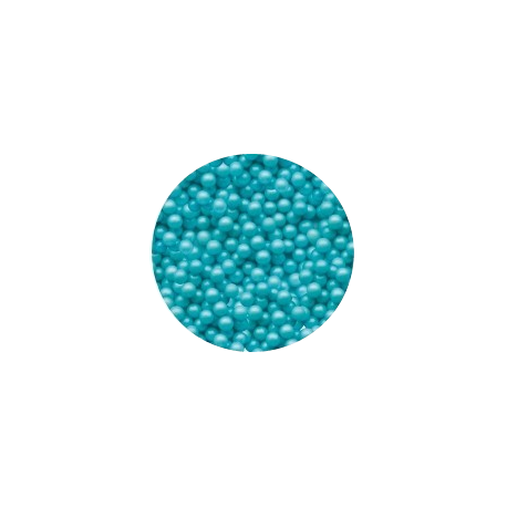 Maczek perłowy niebieski 2mm 50g