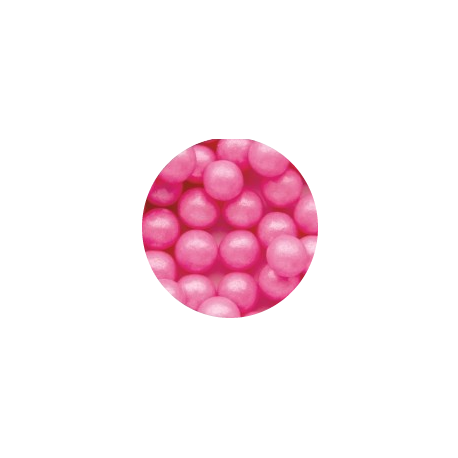 Groszek perłowy różowy 8mm 50g