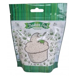 Perełki 4mm białe perłowe 250g