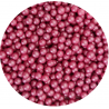 Perełki 4mm różowe ciemne 60g