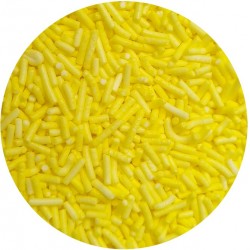 Dekoracja cukiernicza - pałeczki żółte 60g