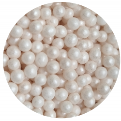 Perełki 4mm białe 60g