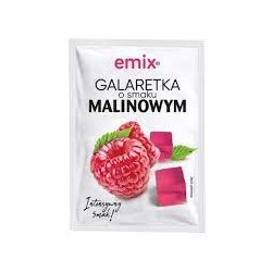 Galaretka oo smaku malinowym 75g