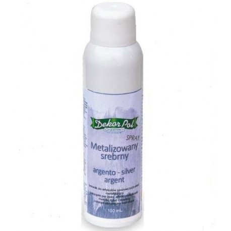 Spray metalizowany srebrny 150ml