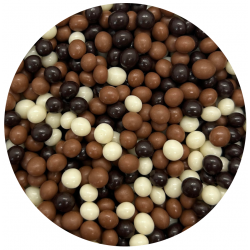 Choco Rizo - miękkie czekoladowe kuleczki mix czekoladowy 800g
