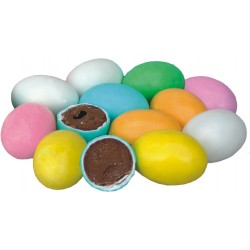 Jajka czekoladowe z nadzieniem - mix kolorów